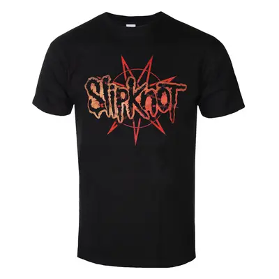 Tričko metal pánské Slipknot - TESF Pentagram Heads - ROCK OFF - SKTS106MB