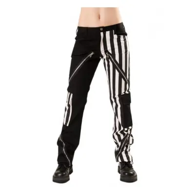 kalhoty pánské Black Pistol - Freak Pants Stripe Black/White - B-1-21-319-01