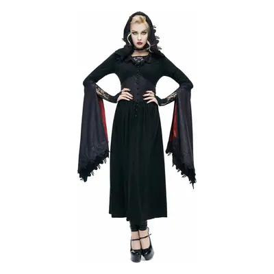 šaty dámské DEVIL FASHION - Storm Maiden Gothic Trench Coat