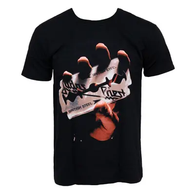 Tričko metal pánské Judas Priest - British Steel - ROCK OFF - JPTEE01MB