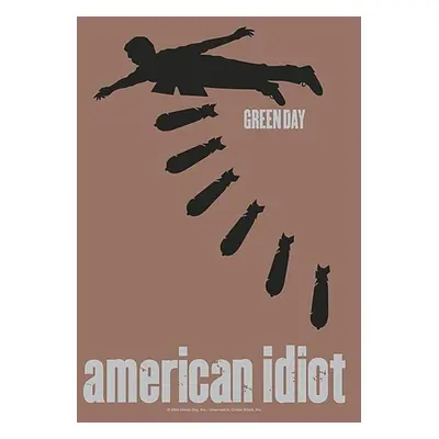 vlajka Green Day - American idiot Bombs