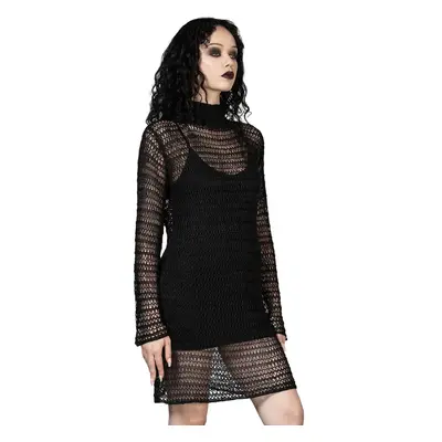 šaty dámské KILLSTAR - Rebecca's Rage Knit - Black