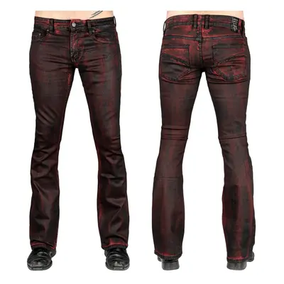 kalhoty pánské (jeans) WORNSTAR - Hellraiser Crimson Coated