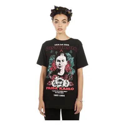 tričko hardcore unisex - Frida Viva - DISTURBIA - AW19FKT1B