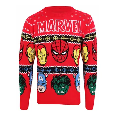 svetr unisex Marvel Comics - Christmas Jumper Face´s - NNM - KT-MARC-013