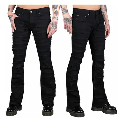 kalhoty pánské (jeans) WORNSTAR - Bandage - Black