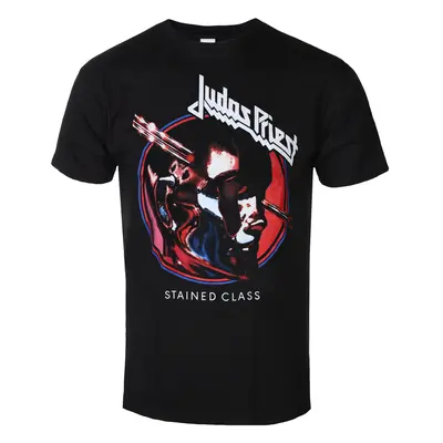 Tričko metal pánské Judas Priest - Stained Class Album Circle - ROCK OFF - JPTEE25MB