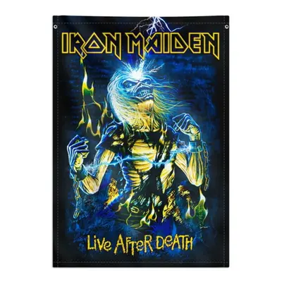 vlajka (banner) Iron Maiden - Live After Death