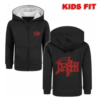 mikina s kapucí dětské Death - (Logo) - METAL-KIDS - 439.39.8.3