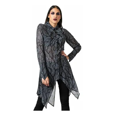 košile dámská KILLSTAR - Eclipsa Button-Up - Black