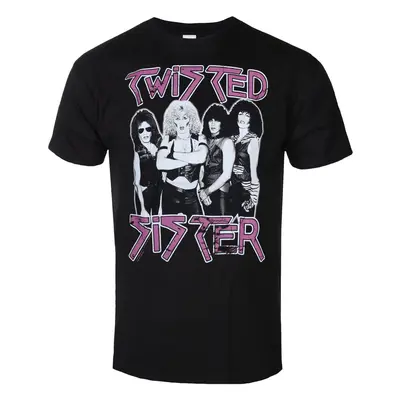 Tričko metal pánské Twisted Sister - Black - HYBRIS - ER-1-TS004-H84-9-BK