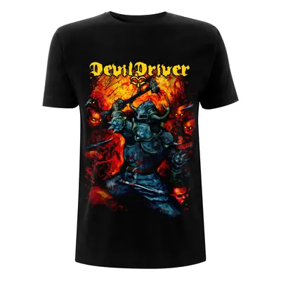 Tričko metal pánské Devildriver - Warrior - NNM - RTDDTSBWAR