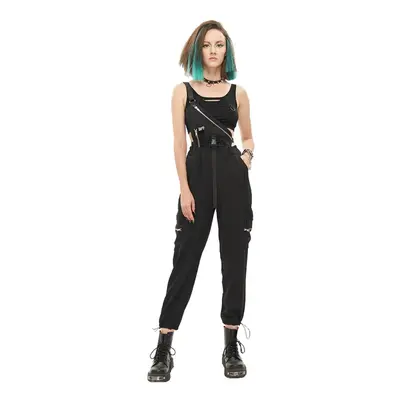 kalhoty dámské DEVIL FASHION - Diablo daily half suspenders women's overalls