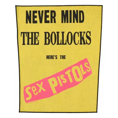 nášivka velká SEX PISTOLS - NEVER MIND THE BOLLOCKS - RAZAMATAZ