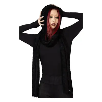 šála KILLSTAR - Ashen Hooded - Black