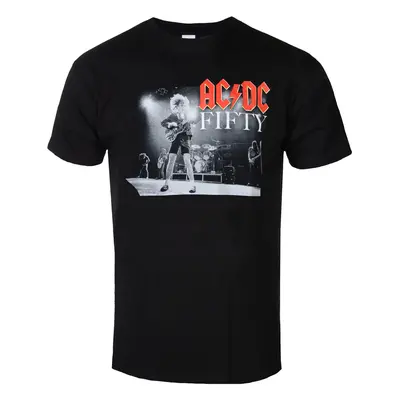 Tričko metal unisex AC-DC - Fifty Live Black - NNM