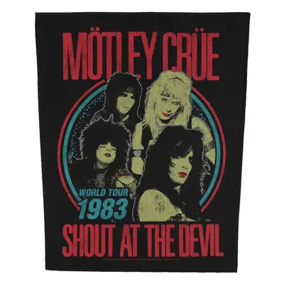 nášivka velká Mötley Crüe - Shout At The Devil - RAZAMATAZ