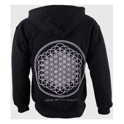 mikina s kapucí pánské Bring Me The Horizon - Flower Of Life Zip - ROCK OFF - BMTHHD01MB