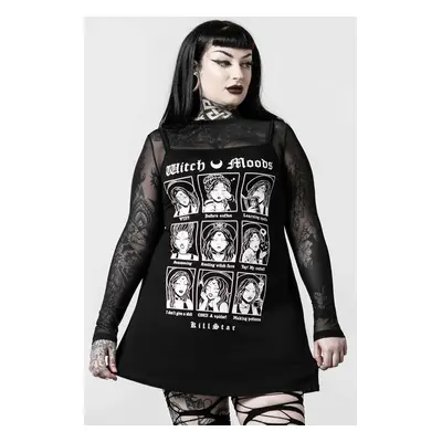 šaty dámské KILLSTAR - Moody 2-Layer - Black