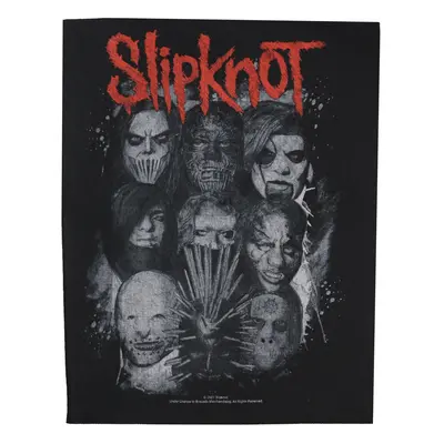 nášivka velká SLIPKNOT - WE ARE NOT YOUR KIND MASKS - RAZAMATAZ