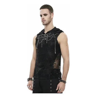 tílko pánské - Necrosis Punk Tank Top With Chains - DEVIL FASHION - TT201