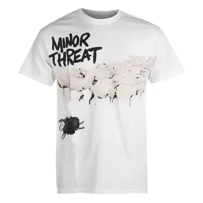 Tričko metal pánské Minor Threat - Out Of Step White - NNM - RTMINTSWOUT