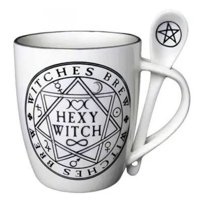 hrnek se lžičkou ALCHEMY GOTHIC - Hexy Witch