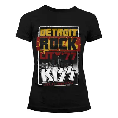 Tričko metal dámské Kiss - Detroit Rock City - HYBRIS - ER-5-KISS005-H68-6-BK