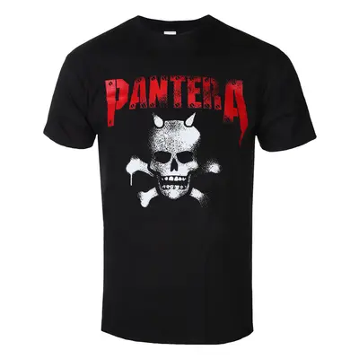 Tričko metal pánské Pantera - Horned Skull Stencil - ROCK OFF - PANTS19MB