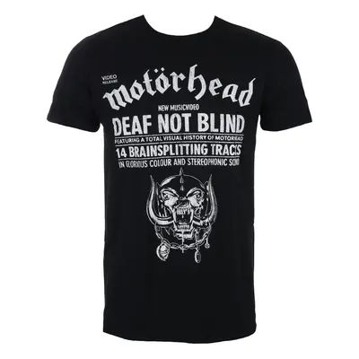 Tričko metal pánské Motörhead - Deaf Not Blind - ROCK OFF - MHEADTEE44MB