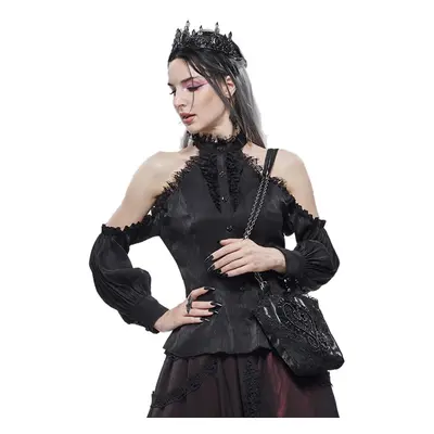 tričko gothic and punk dámské - Well-fitting Strapless Gothic - DEVIL FASHION - SHT08101