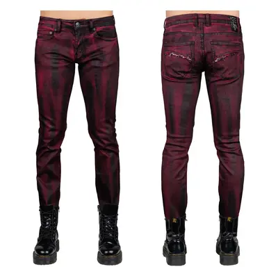 kalhoty pánské (jeans) WORNSTAR - Rampager - Crimson