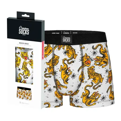 boxerky pánské AMERICAN SOCKS - Tiger King