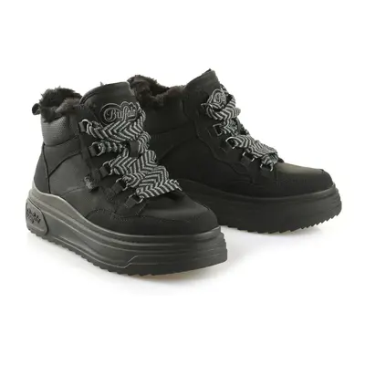 boty zimní dámské - VECTRA MID WARM - BUFFALO - 1631059-BLK