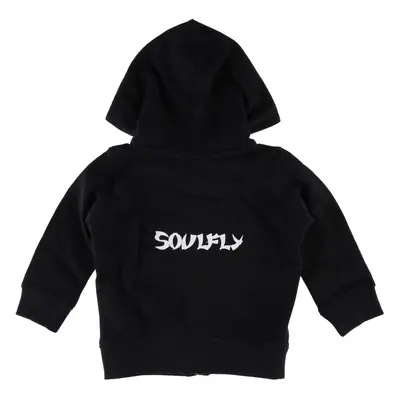 mikina s kapucí dětské Soulfly - Logo - METAL-KIDS - MK201