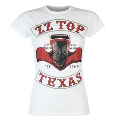 Tričko metal dámské ZZ-Top - Texas - HYBRIS - ER-5-ZZT006-H70-14-WH