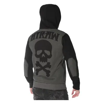 mikina kapucí pánské - DEATH SHADOW - HYRAW - FW20-M20-ZIP