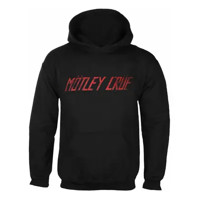 mikina s kapucí pánské Mötley Crüe - Distressed Logo - ROCK OFF - MOTHOOD16MB