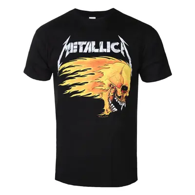 Tričko metal pánské Metallica - Flaming Skull Tour Black - NNM - RTMTLTSBFLA PHDMTLTSBFLA