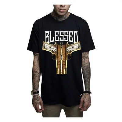 tričko hardcore pánské - BLESSED - MAFIOSO - MAF080