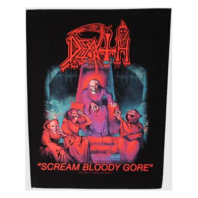 nášivka velká Death - Scream Bloody Gore - RAZAMATAZ - BP865