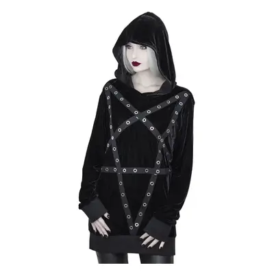 mikina s kapucí unisex - Wicca Velvet - KILLSTAR - KSRA001918