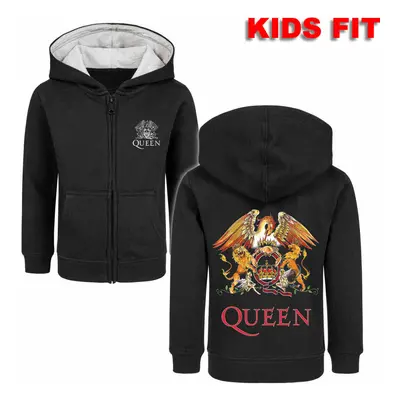 mikina s kapucí dětské Queen - (Crest) - METAL-KIDS - 814.39.8.999