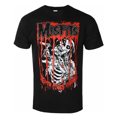 Tričko metal pánské Misfits - DEATH COMES RIPPING - PLASTIC HEAD - PH12722