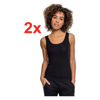 tílko dámské - Basic Stretch Top - URBAN CLASSICS - TB2132 - black