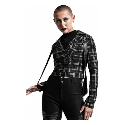 bunda dámská KILLSTAR - Freak Flag - ASH TARTAN