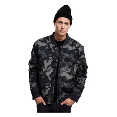 bunda jarně/podzimní - Vintage camo - URBAN CLASSICS - TB1798-darkcamo