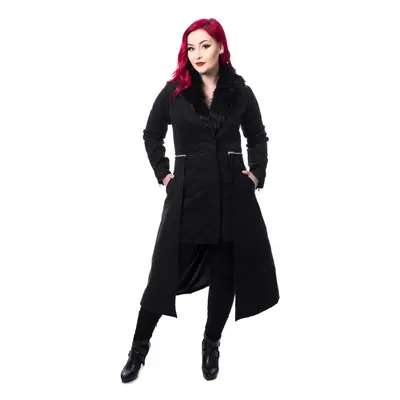 kabát dámský POIZEN INDUSTRIES - ADERYN COAT - BLACK