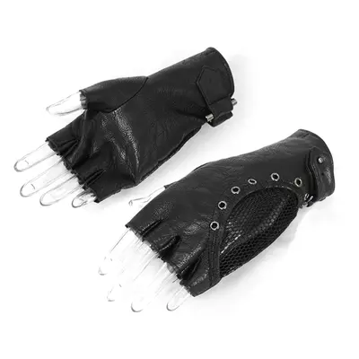 rukavice DEVIL FASHION - Cutthroat Steampunk Gauntlets with Mesh Panelling