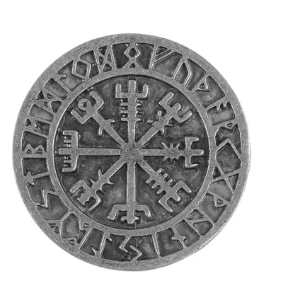 přívěšek VEGVISIR - kompas - islandská runa